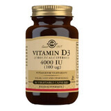 Vitamin D3 4000 IU, 60 Kapseln, Solgar