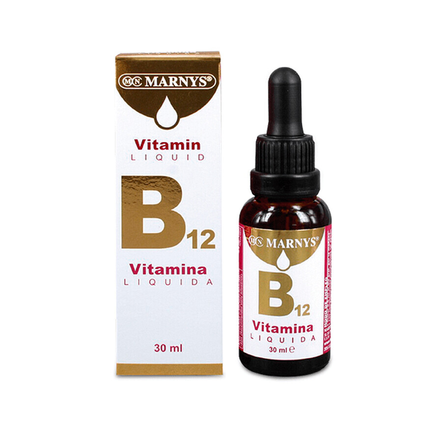 Vitamin B12 Flüssig 2,5 mcg (Ciancobalamin), 30 ml, Marnys