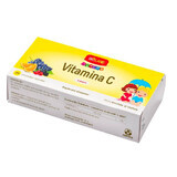 Vitamina C cu 3 arome Bioland Junior, 20 comprimate, Biofarm