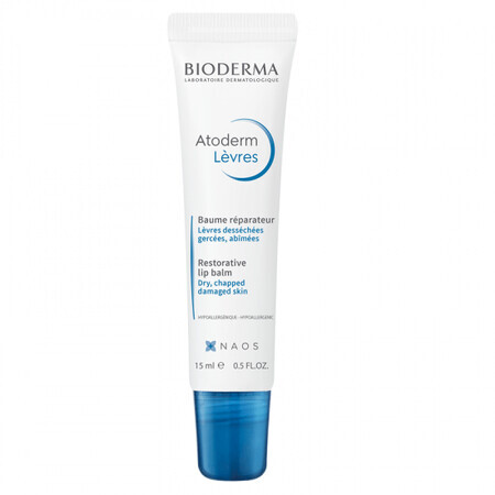 Bioderma Atoderm Lip Balm, 15 ml