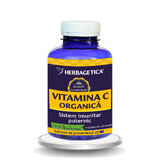 Vitamina C Organică, 120 capsule, Herbagetica