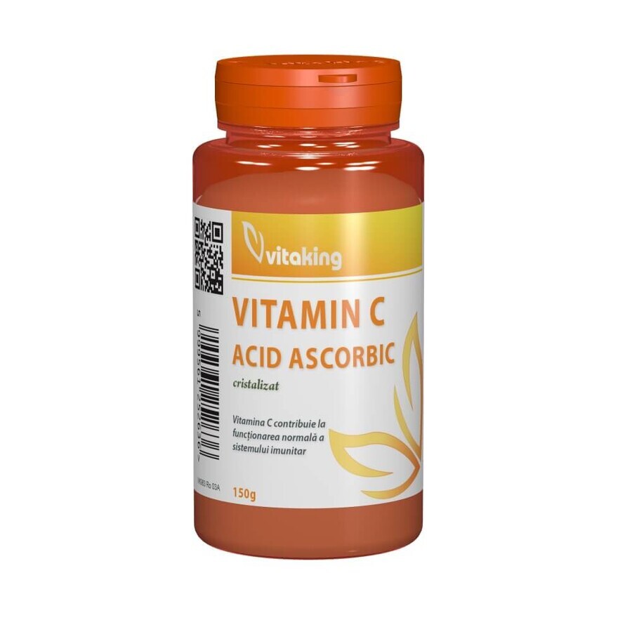 Vitamine C poeder, 150 g, Vitaking