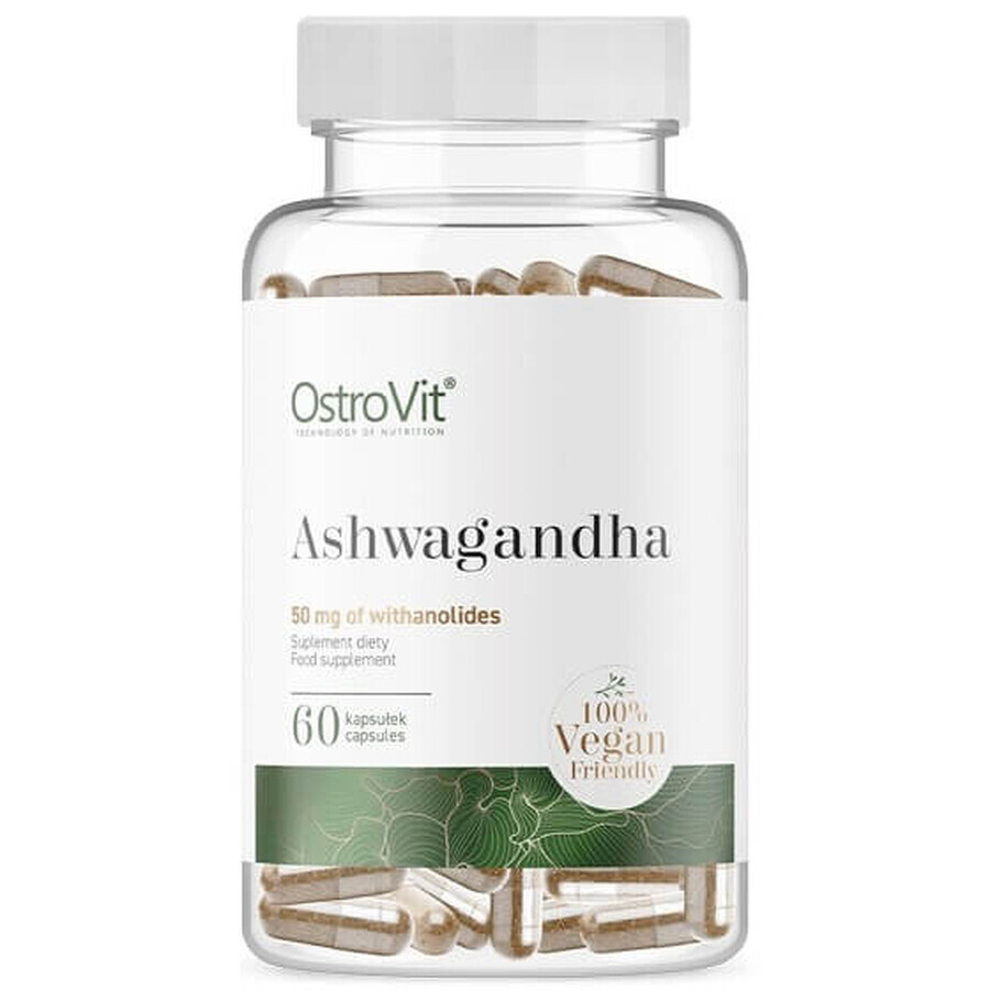 Ashwagandha, 700 mg, 60 Kapseln, OstroVit