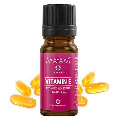 Natürliches Vitamin E für kosmetische Zwecke (M - 1189), 10 ml, Mayam