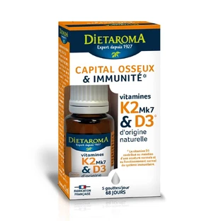 Vitamin K2 und D3, 15 ml, Laboratoires Dietaroma