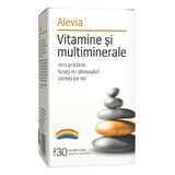 Vitamine und Multimineralien, 30 Tabletten, Alevia