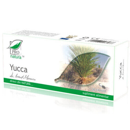 Yucca, 30 Kapseln, Pro Natura