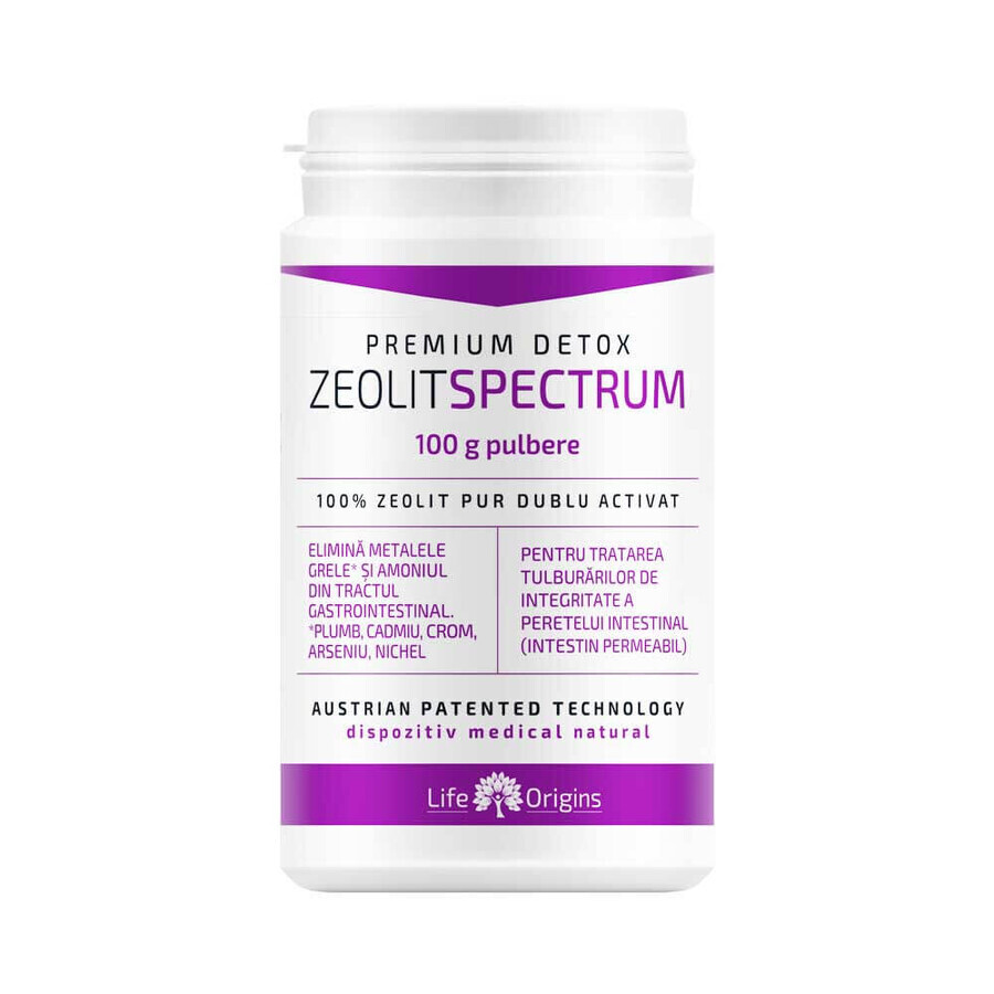 Zeolit Spectrum, 100 g, Life Origins