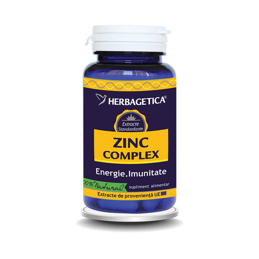 Zinc Complex, 30 capsule, Herbagetica