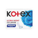 Ultra Night absorbent pad, 6 pieces, Kotex