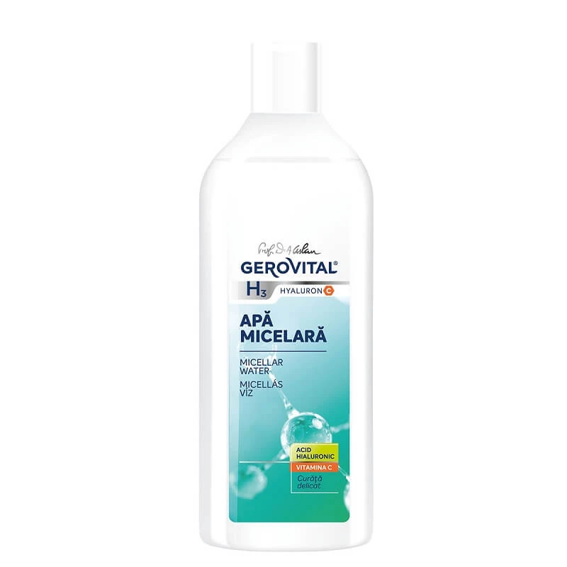 Georovital H3 Hyaluron Mizellenwasser, 400 ml, Farmec