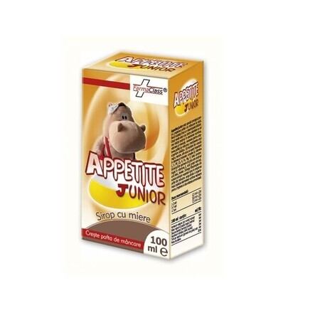 Appetit Junior Sirup mit Honig, 100 ml, FarmaClass