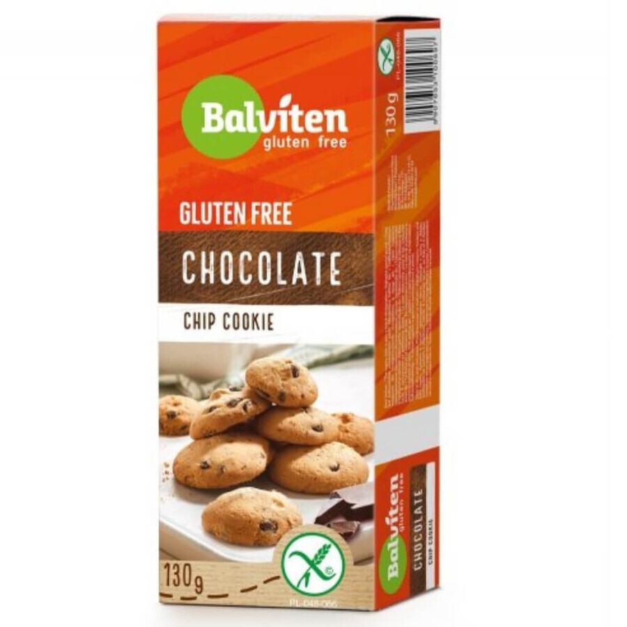 Glutenfreie Schokoladenkekse, 130 g, Balviten