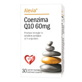 Coenzyme Q10, 60 mg, 30 vegetable capsules, Alevia