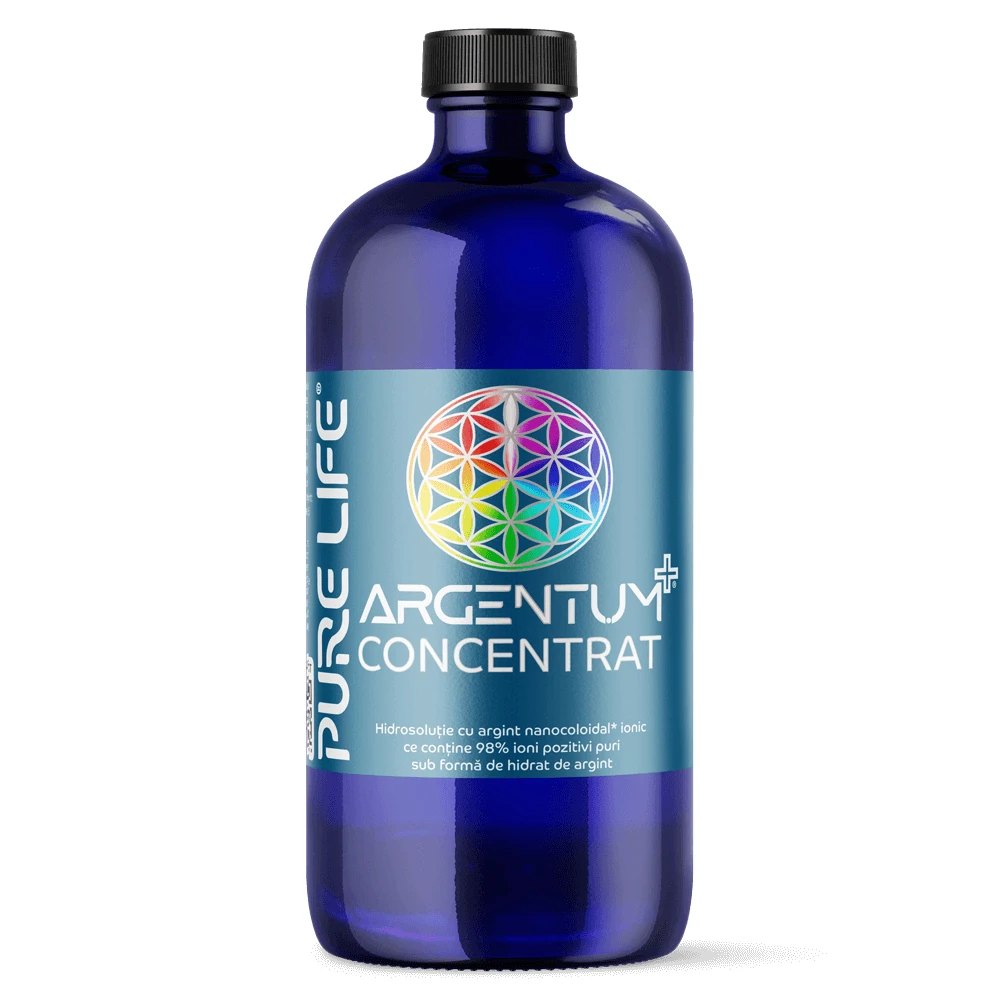 Kolloidales ionisches Silber ARGENTUM+ 30ppm, 480ml, Pure Life