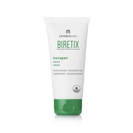 Biretix Isorepair feuchtigkeitsspendende und regenerierende Creme, 50 ml, Cantabria Labs
