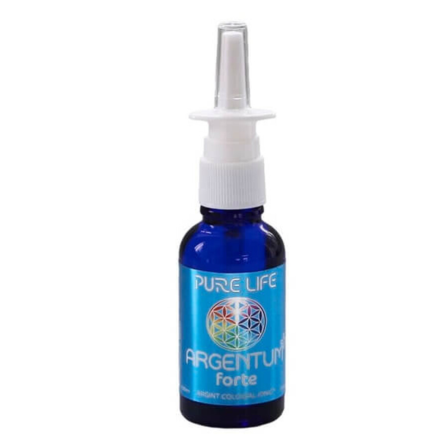 Argint coloidal ionic Argentum+ Forte, 30 ml, Pure Life