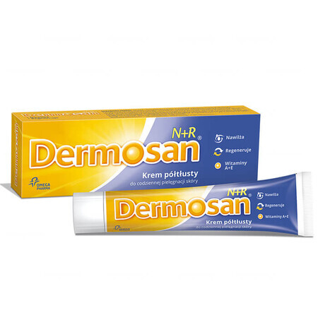 Dermosan N + R, cremă semi-grasă pentru îngrijirea zilnică a pielii, 40 g