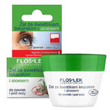 Flos-Lek, Gel mit Echinacea und Aloe vera für Augenlider und Augenpartie, 10 g