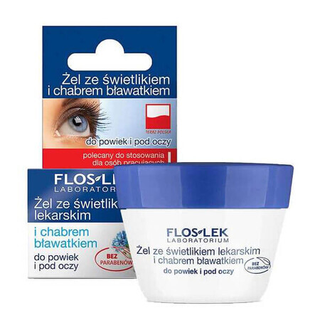 Blütenzauber Augenpflegegel - Natürliche Inhaltsstoffe für strahlende Augen - 10 g