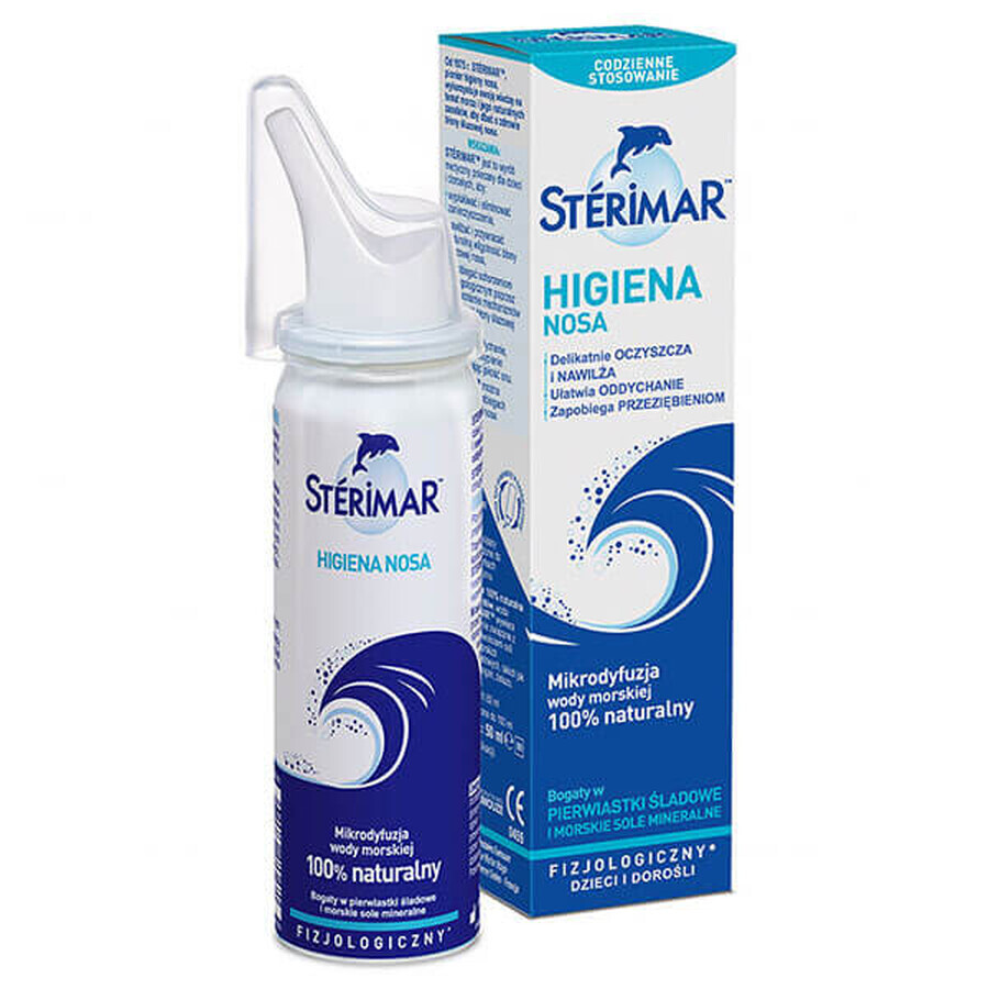 Sterimar Nasal Hygiene, spray nazal fiziologic, 50 ml