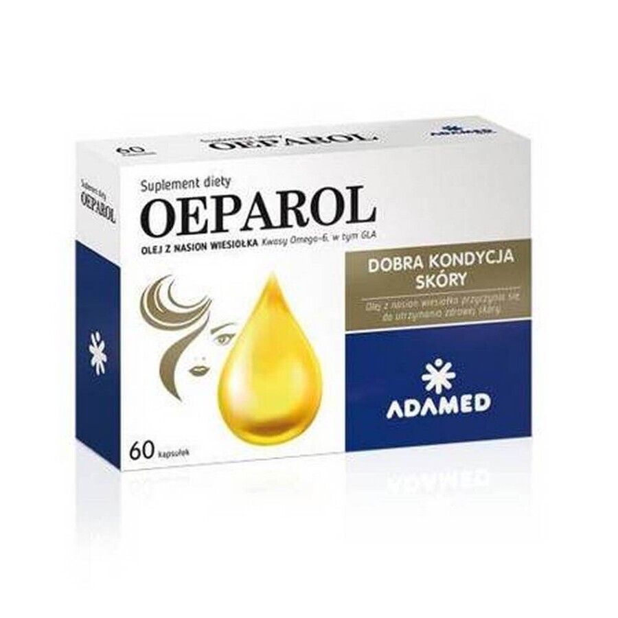 Oeparol, Evening Primrose Seed Oil, 60 Capsules