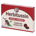 Herbitussin Tos y Garganta, saúco y eucalipto, 12 pastillas para chupar