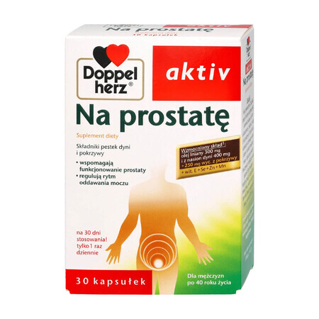 Doppelherz aktiv Pentru prostată, 30 capsule