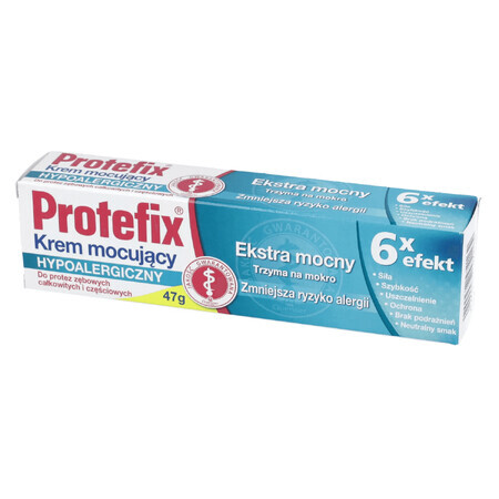 Protefix, cremă pentru fixarea protezelor, hipoalergenică, 47 g