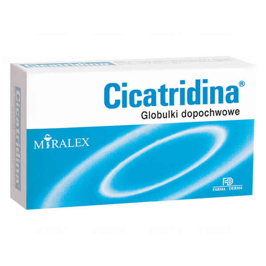Cicatridina, globule vaginale, 10 unități