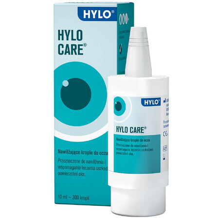 Hylo Care, feuchtigkeitsspendende Augentropfen, 10 ml