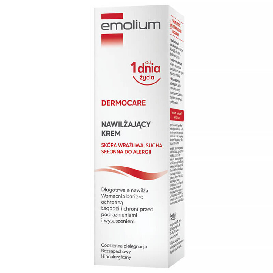 Emolium, Feuchtigkeitscreme für trockene Haut von Geburt an, 75 ml