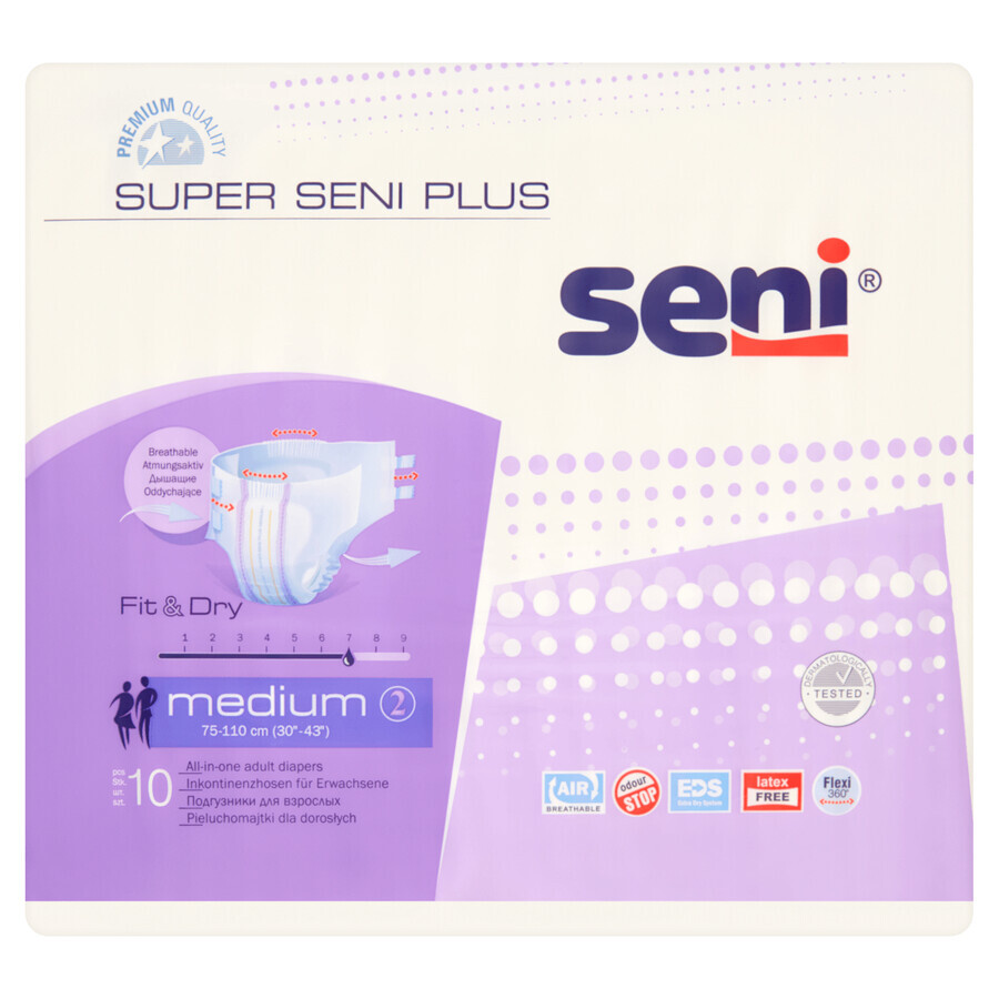 Inkontinenzhosen Super Seni Plus 10 Stück M