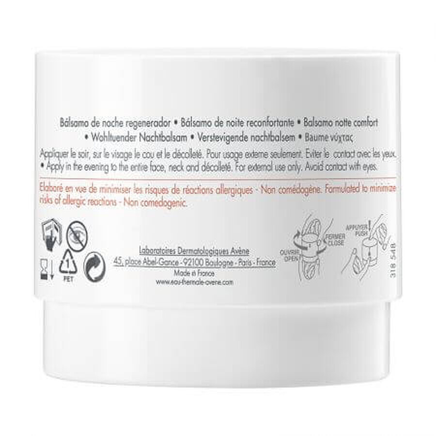 DermAbsolu beruhigender Nachtbalsam, 40 ml, Avene