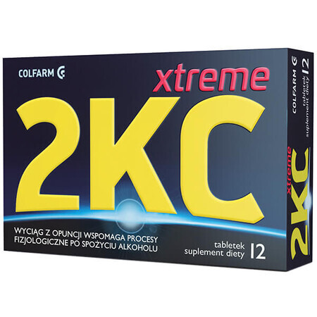 2 KC Xtreme, 12 comprimate