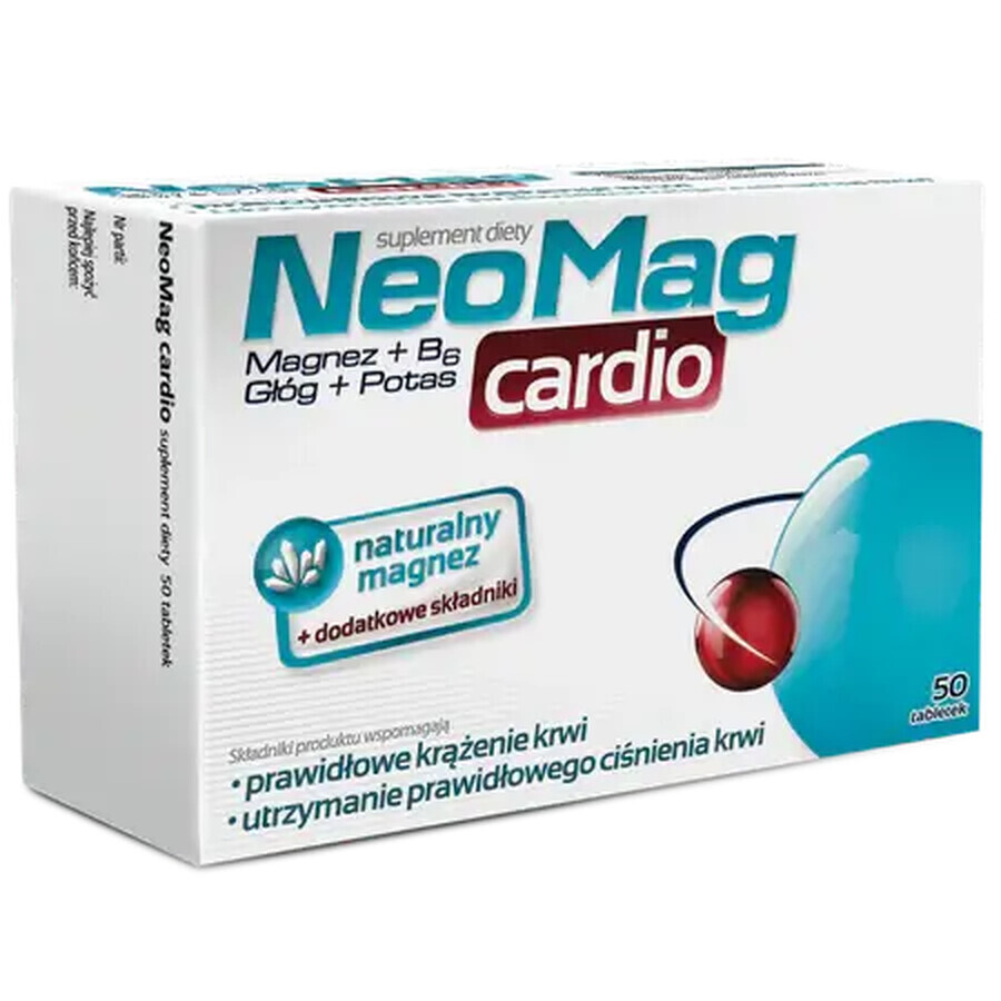 NeoMag Cardio, 50 comprimate