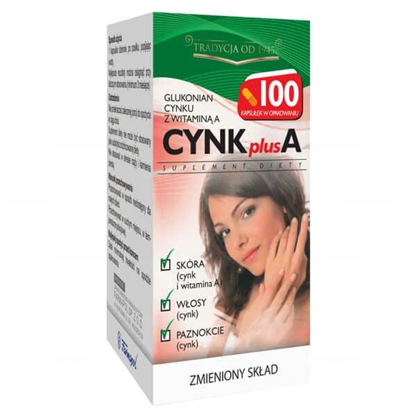 Cynk Plus A – Premium Nahrungsergänzung für Gesundheit amp; Vitalität