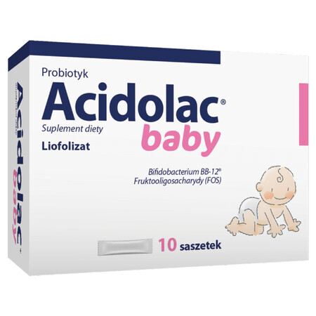 Acidolac Baby für Säuglinge und Kinder, 10 Beutel