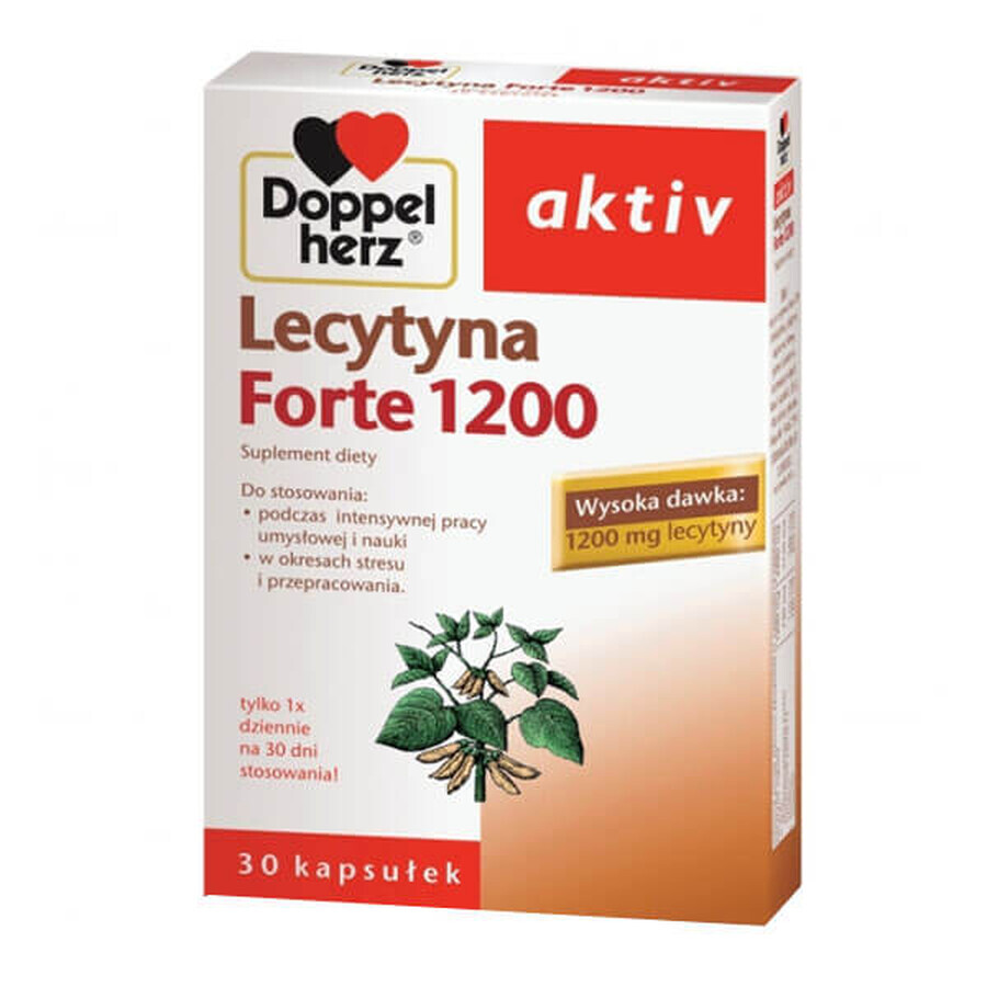 Doppelherz Aktiv Lecithin 1200 Forte, 30 Tabletten
