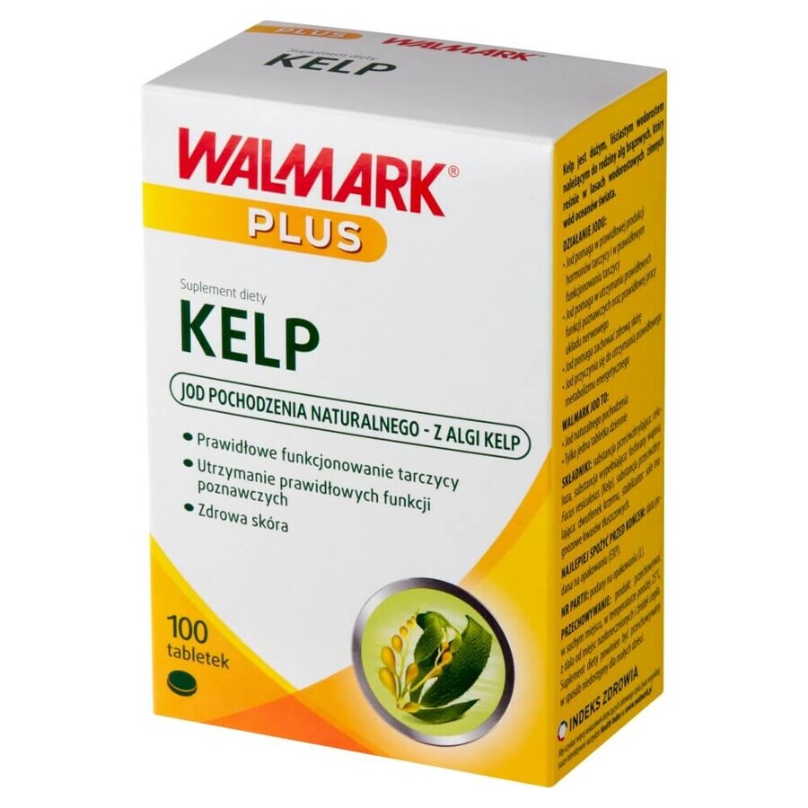 Walmark Plus Kelp, 100 comprimate