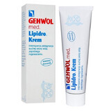 Gehwol med Lipidro, Very moisturizing cream for dry and sensitive feet, 20 ml