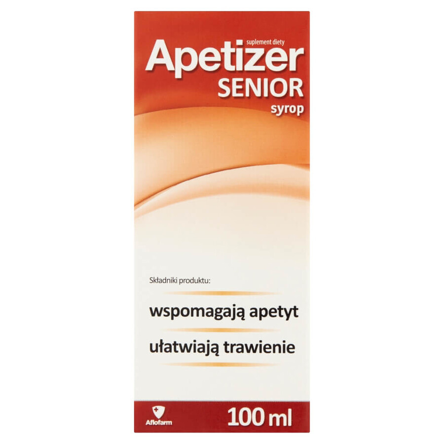 Apetizer Senior, sirop, 100 ml