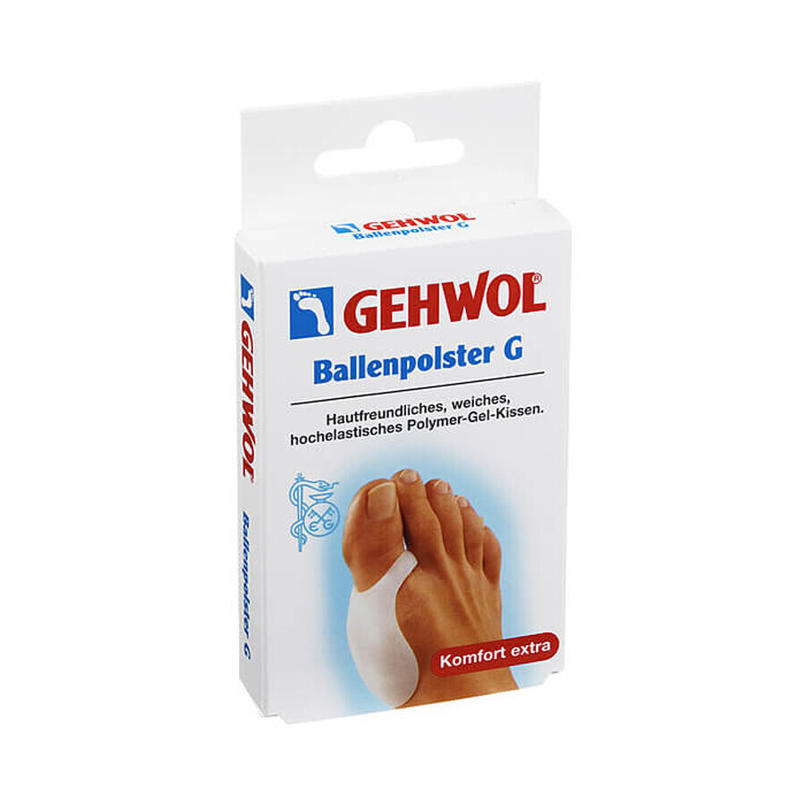 Gehwol Ballenpolster G pernă anti-stres pentru hallux rigidus 1 bucată
