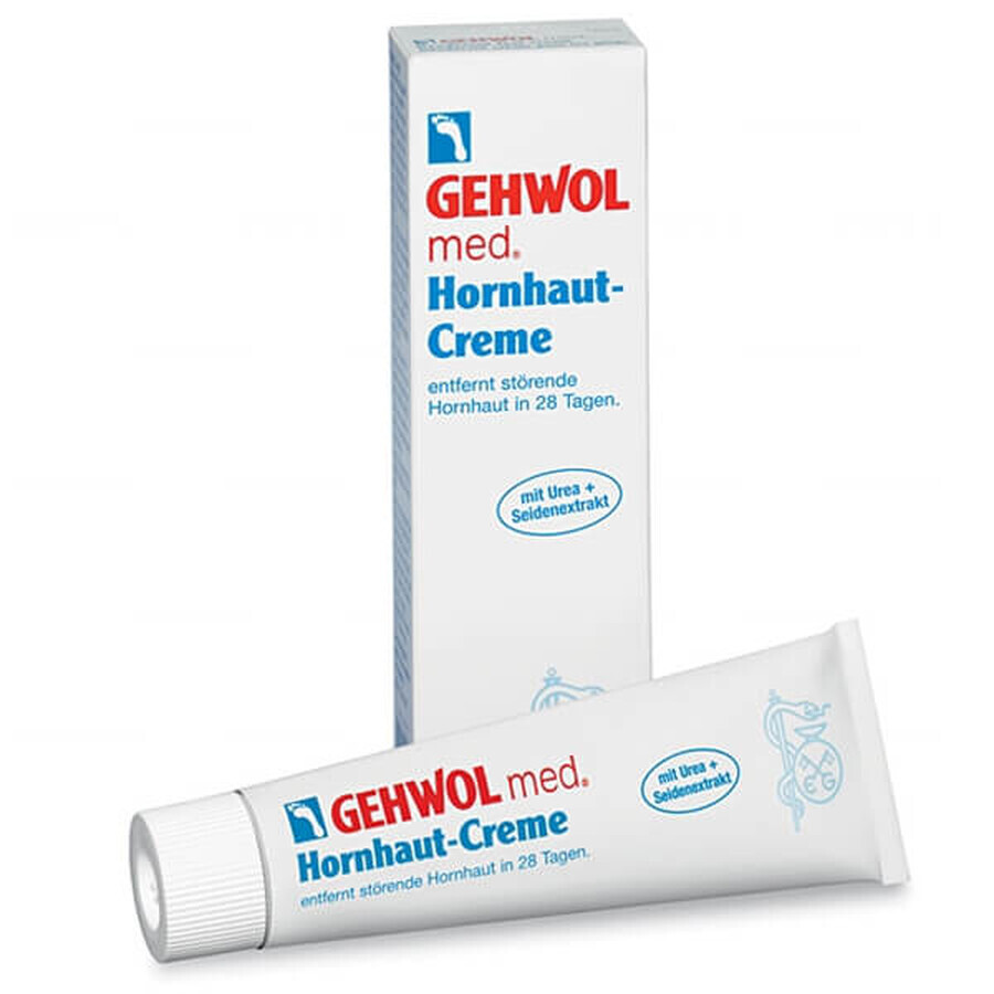 Gehwol med Hornhaut, Cremă pentru piele calcaroasă, 125 ml