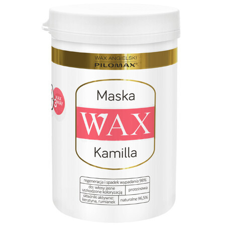 WAX Pilomax, Colour Care, Kamilla, Mască regenerantă pentru părul deschis la culoare, previne căderea părului 480 ml