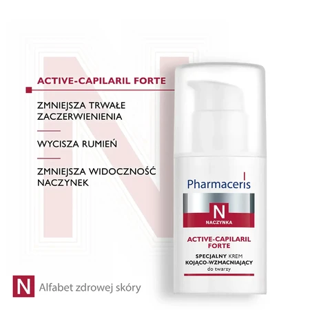 Pharmaceris N Active-Capilaril Forte Gesichtscreme, 30 ml