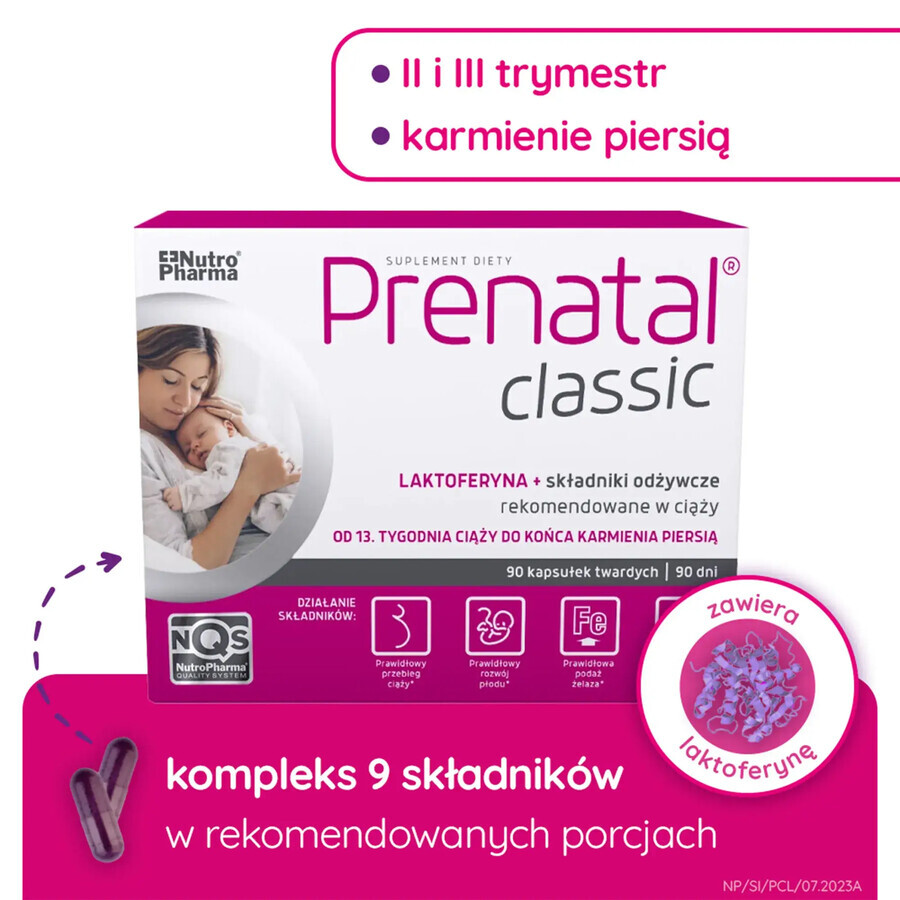 Prenatal Classic 90 Tabletten - Langfristig!