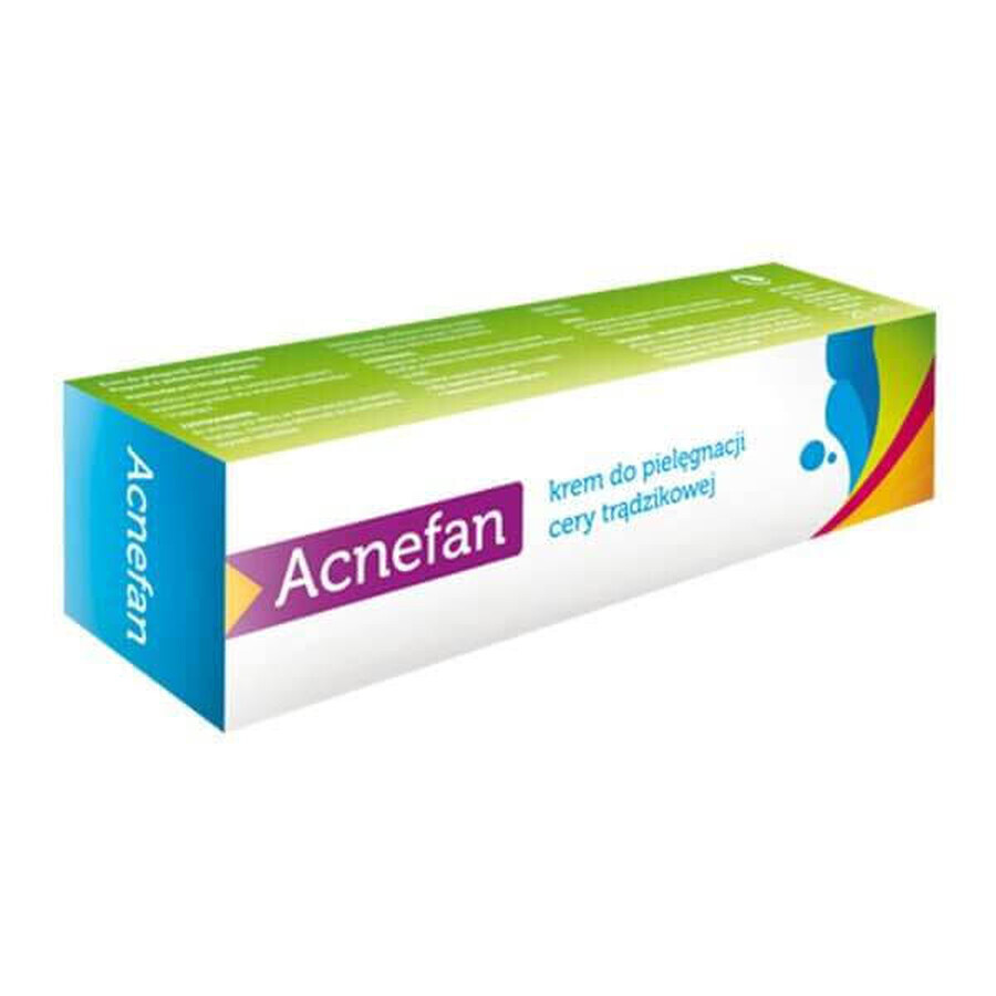 Acnefan, cremă pentru îngrijirea pielii cu acnee, 25 ml