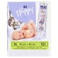 Bella Baby Happy, tampoane sanitare pentru bebeluși, 60 cm x 90 cm, 10 bucăți