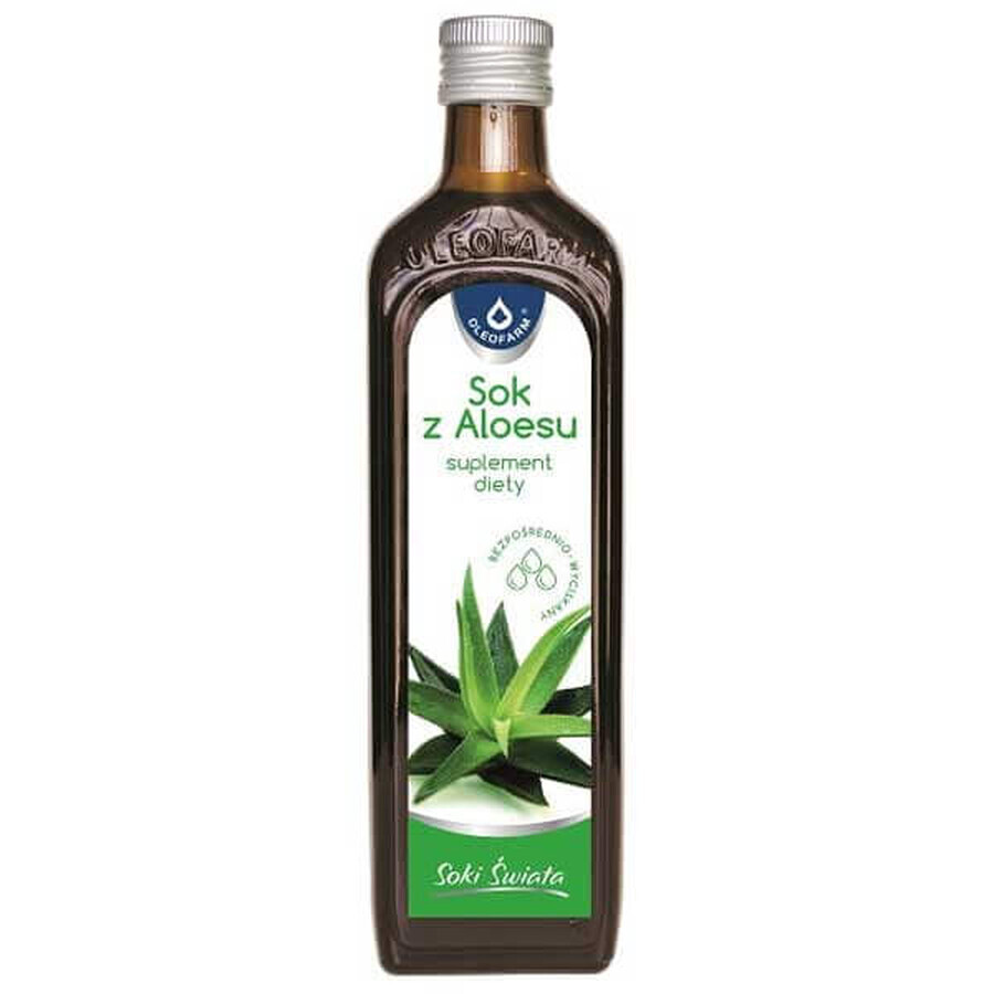 Oleofarm Juice of the World Suc de Aloe Vera, 500 ml